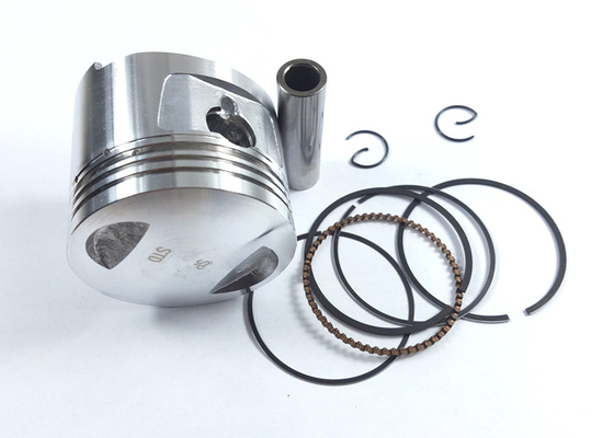 Silver Motorcycle Pistons And Rings Kit CG150 High Precision Engine Parts dan Aksesoris