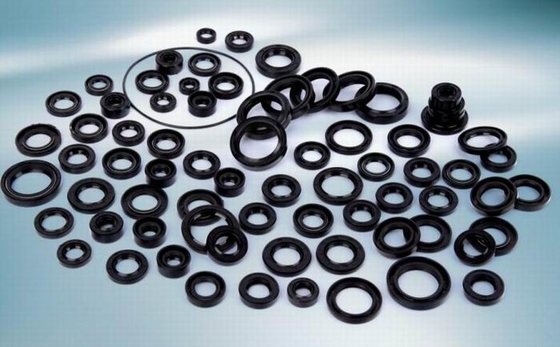 Rubber O Ring Auto Spare Parts Oil Seal / Bahan Bakar Tahan Panas Ukuran Kustom