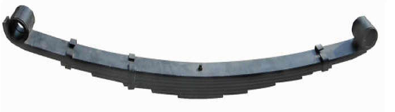 60Si2Mn Material Leaf Spring ISUZU ((TAPERING) Komponen Suspensi